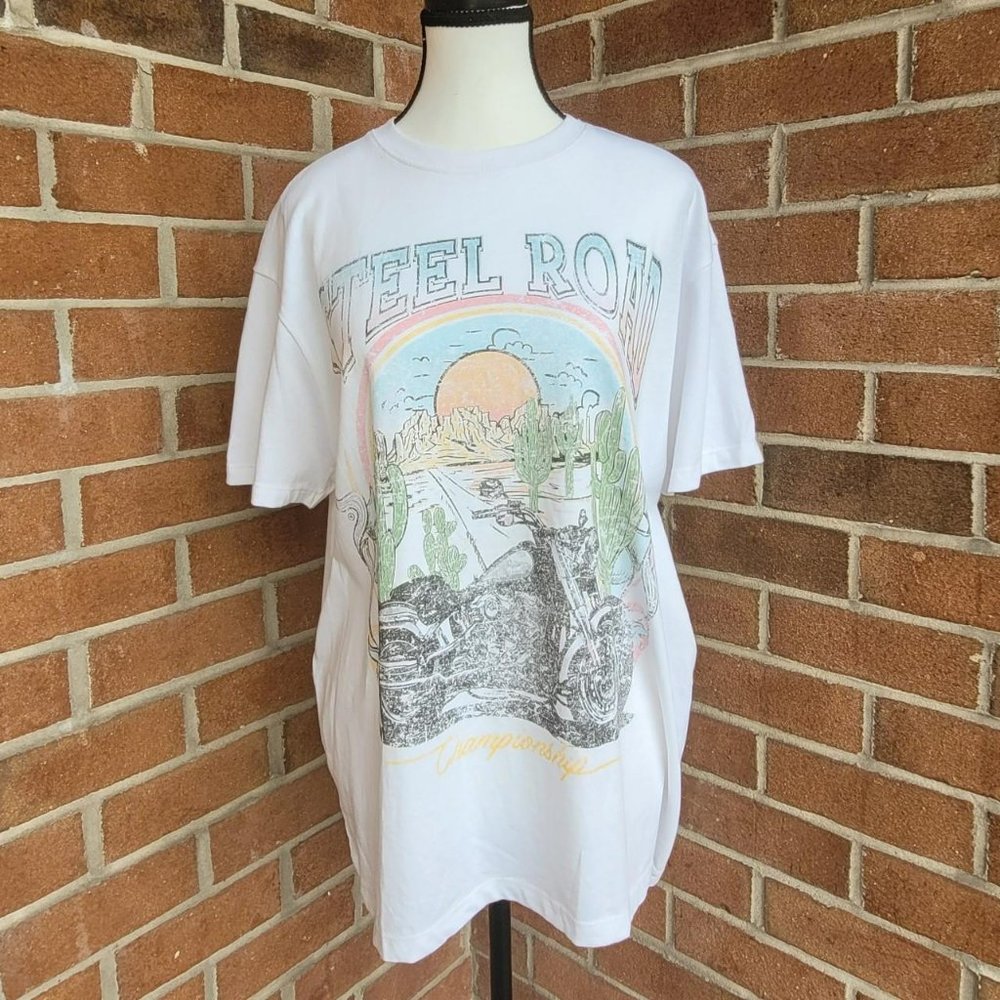 "Steal Road" graphic tee